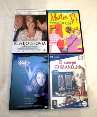 Lote 4 DVD y PC