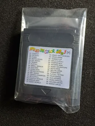 Juegos Game Boy Color: Mario Land y Asterix