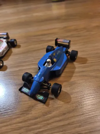 Lote 4 coches de carreras