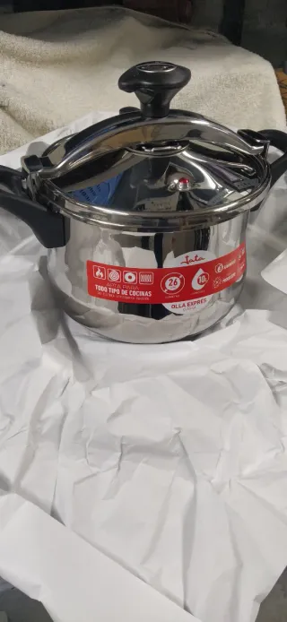 Olla a presión Jata 10L Inox