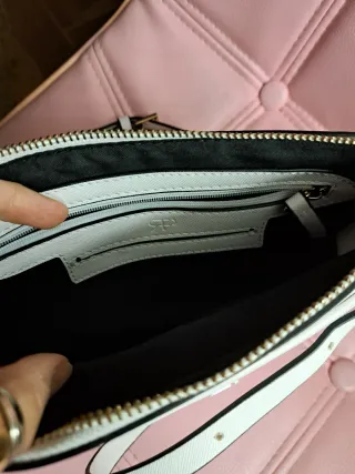 Bolso Parfois Blanco Hombro/Bandolera