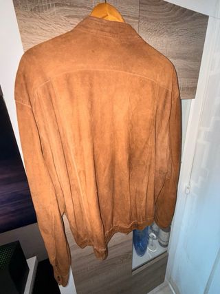 Chaqueta Burberrys vintage piel caprino.