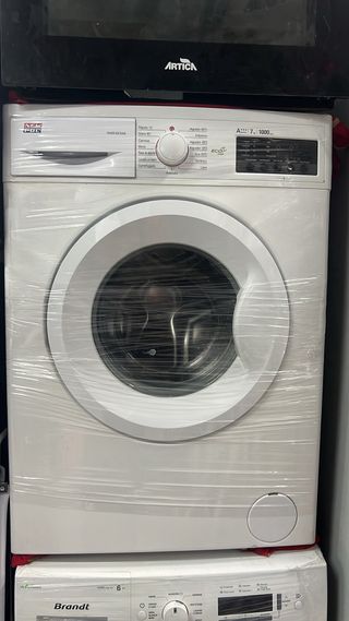 Lavadora Carga Frontal Blanca