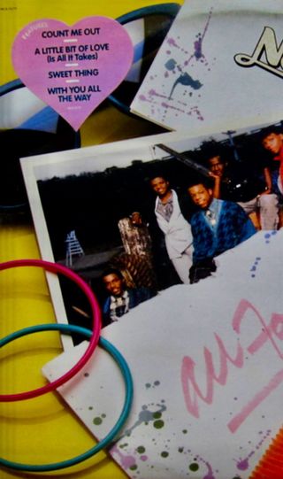 Vinilo New Edition - All For Love