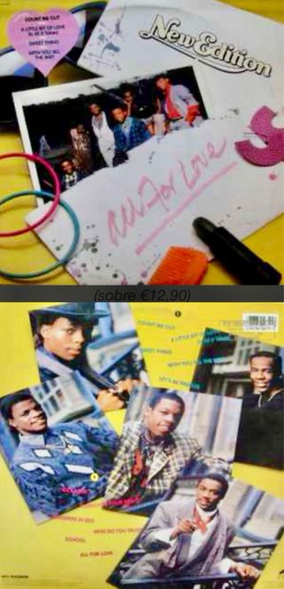 Vinilo New Edition - All For Love