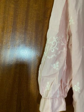 Chaqueta ante Bimba y Lola + Blusa + Bolso