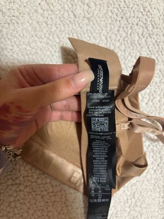 Reggiseno Emporio Armani Beige