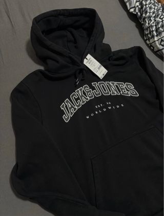 Sudadera Jack & Jones Negra