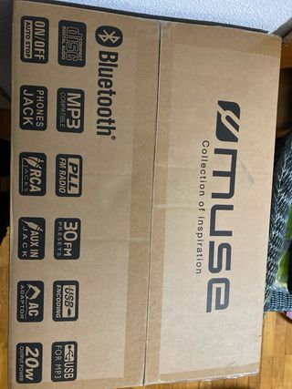 Muse MT-115 W Micro System CD Turntable