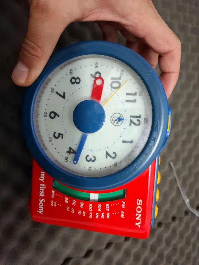 Radio despertador My First Sony