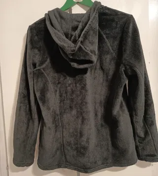 Chaqueta polar Crivit gris y turquesa