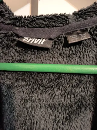 Chaqueta polar Crivit gris y turquesa