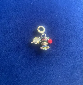 Charm Blancanieves espejo manzana pulsera Pandora