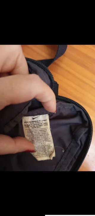 Bolso bandolera Nike negro