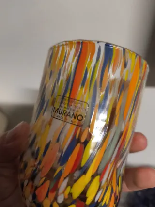 Cristalería de Murano multicolor