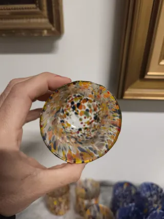 Cristalería de Murano multicolor