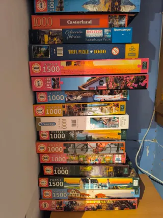 Puzzles 1000 y 1500 piezas