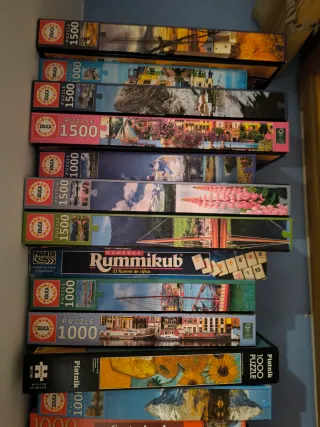 Puzzles 1000 y 1500 piezas