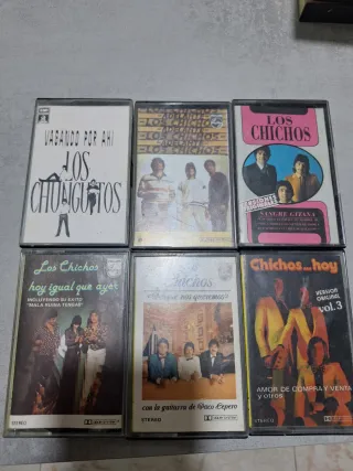 Lote 6 Cintas Cassette Los Chichos