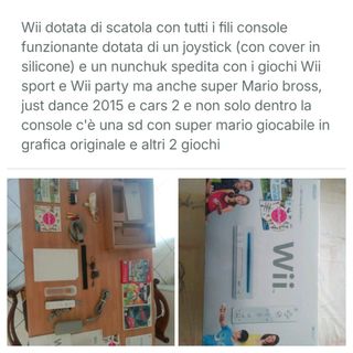 Nintendo Wii completa con giochi
