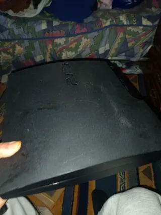 Consola PS3 Negra Sony nse si funciona..no marear