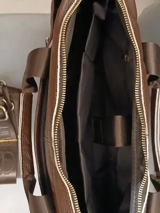 Bolso de cuero para hombre