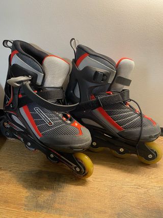 Patines en línea Rollerblade con accesorios