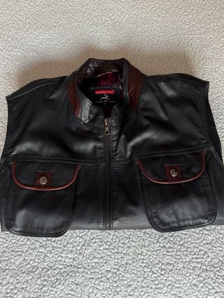 Chaleco de cuero IMPER PIEL