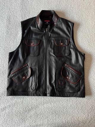 Chaleco de cuero IMPER PIEL