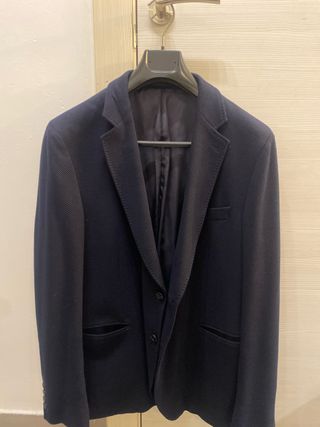 Americana caballero azul marino