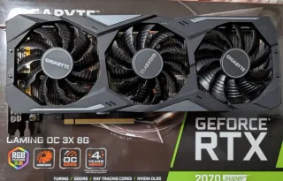 Gigabyte RTX 2070 Super 8GB Gaming OC