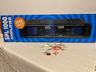 Título: Amplificador 1000 W – SPL 1000 (nuevo, sin
