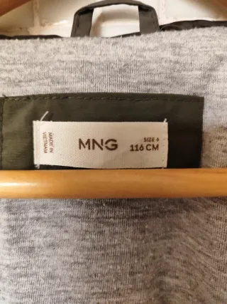 Chaqueta niño verde 6 años