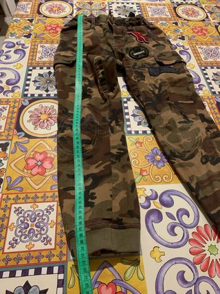 Pantaloni cargo mimetici Replay bimbo 8 anni