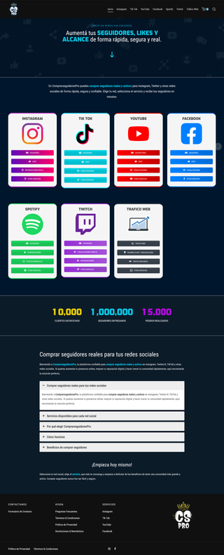 VENTA DE PÁGINA WEB DE NEGOCIO RENTABLE