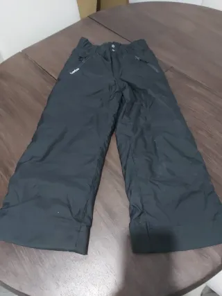 Pantalón de nieve negro Talla 6 años