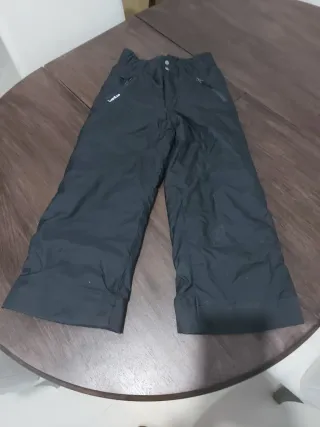 Pantalón de nieve negro Talla 6 años
