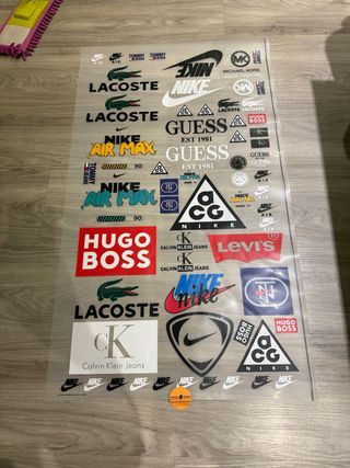 Pegatinas Termoadhesivas Varias Marcas