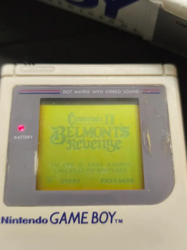 Castlevania II: Belmont's Revenge Game Boy PAL ESP