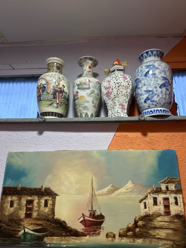 Jarrones Chinos y Japoneses, Figuras Varias