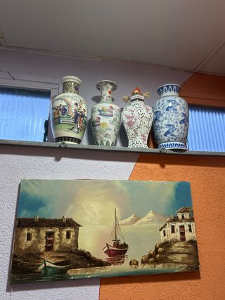 Jarrones Chinos y Japoneses, Figuras Varias