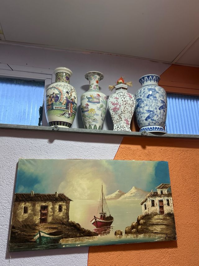 Jarrones Chinos y Japoneses, Figuras Varias