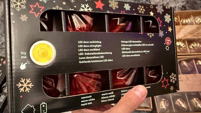 6 Paquetes Luces LED Navideñas