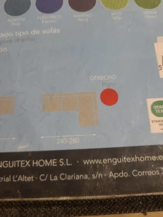 Funda Chaise Longue Beige Tela