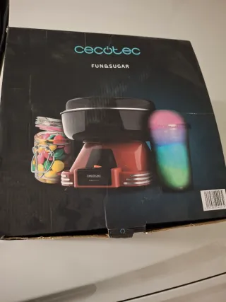 Máquina Algodón de Azúcar Cecotec