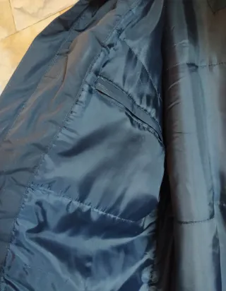 Chaqueta impermeable acolchada hombre Talla L