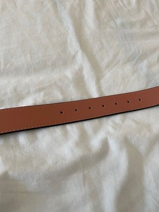 Cintura Gucci nera con fibbia GG