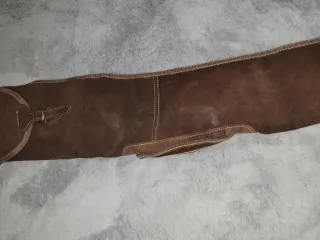 Funda de escopeta de caza de cuero