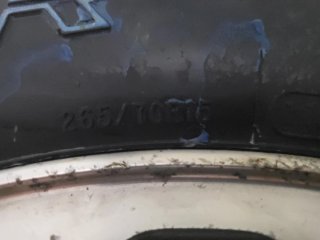 Llantas con neumaticos Montero/Pajero