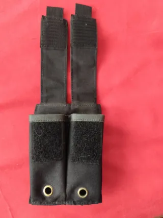 Portacargadores doble y simple de arma corta